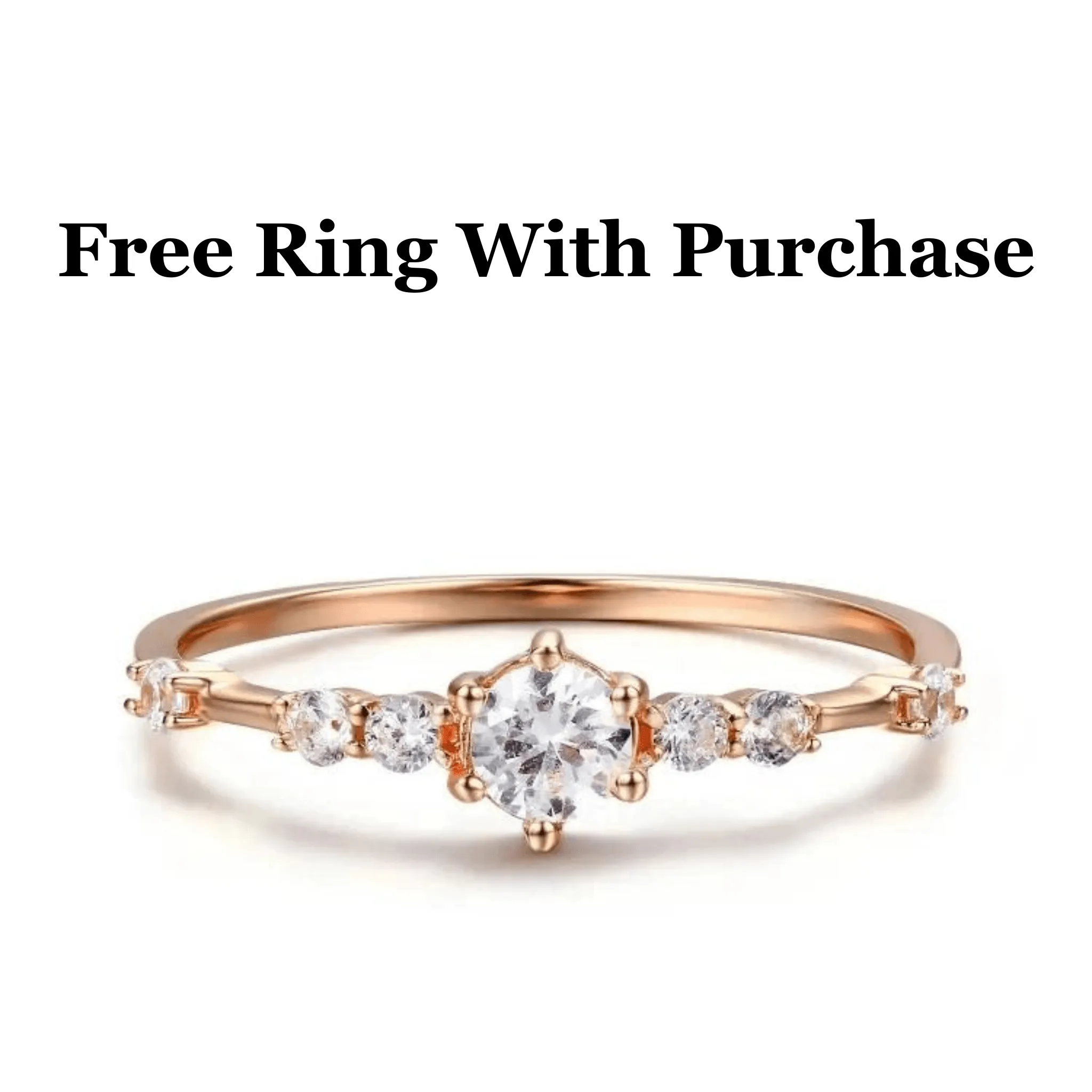 Spessartite Round Solitaire Ring