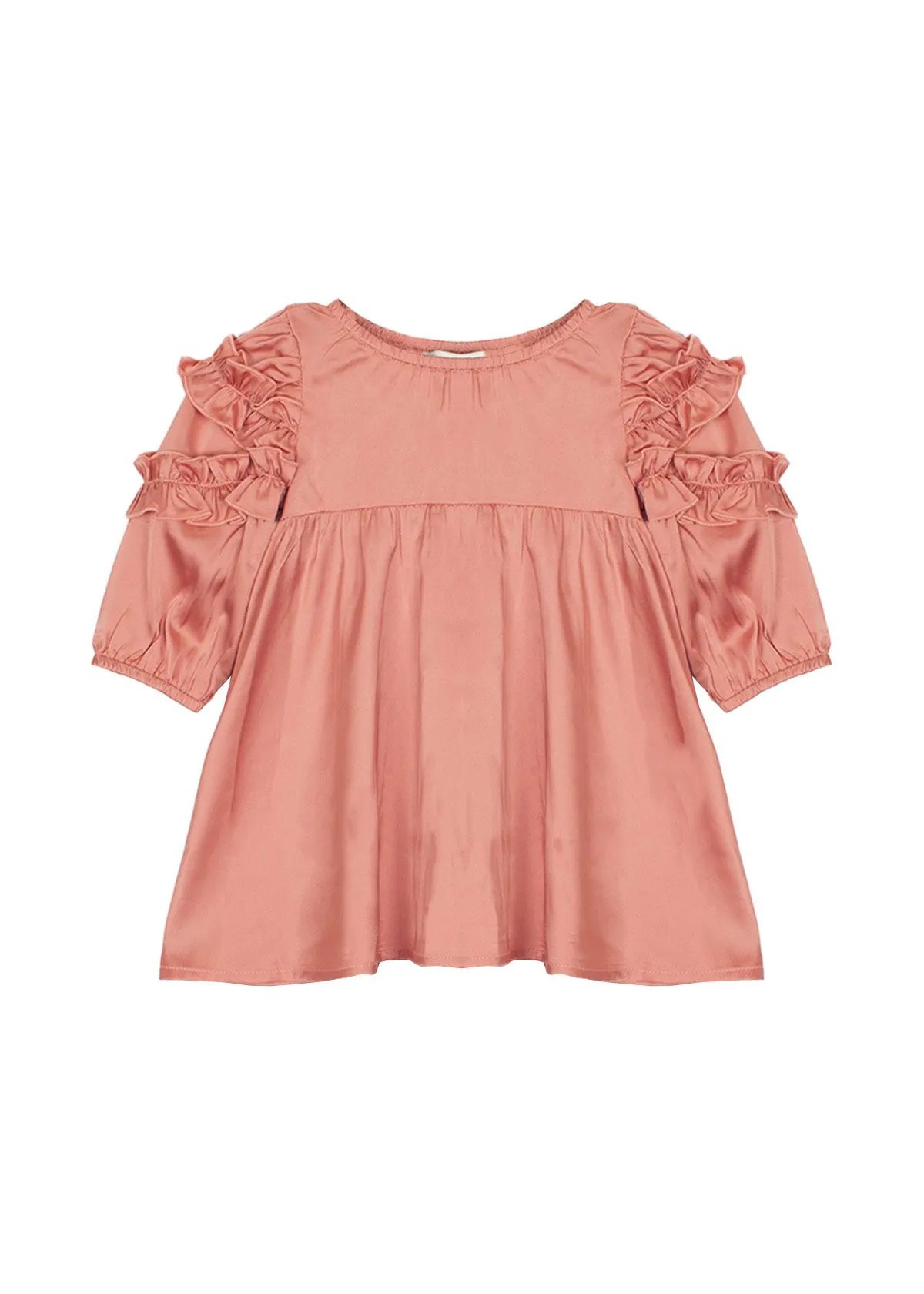 Symphony Ruffled Sleeve Dress
