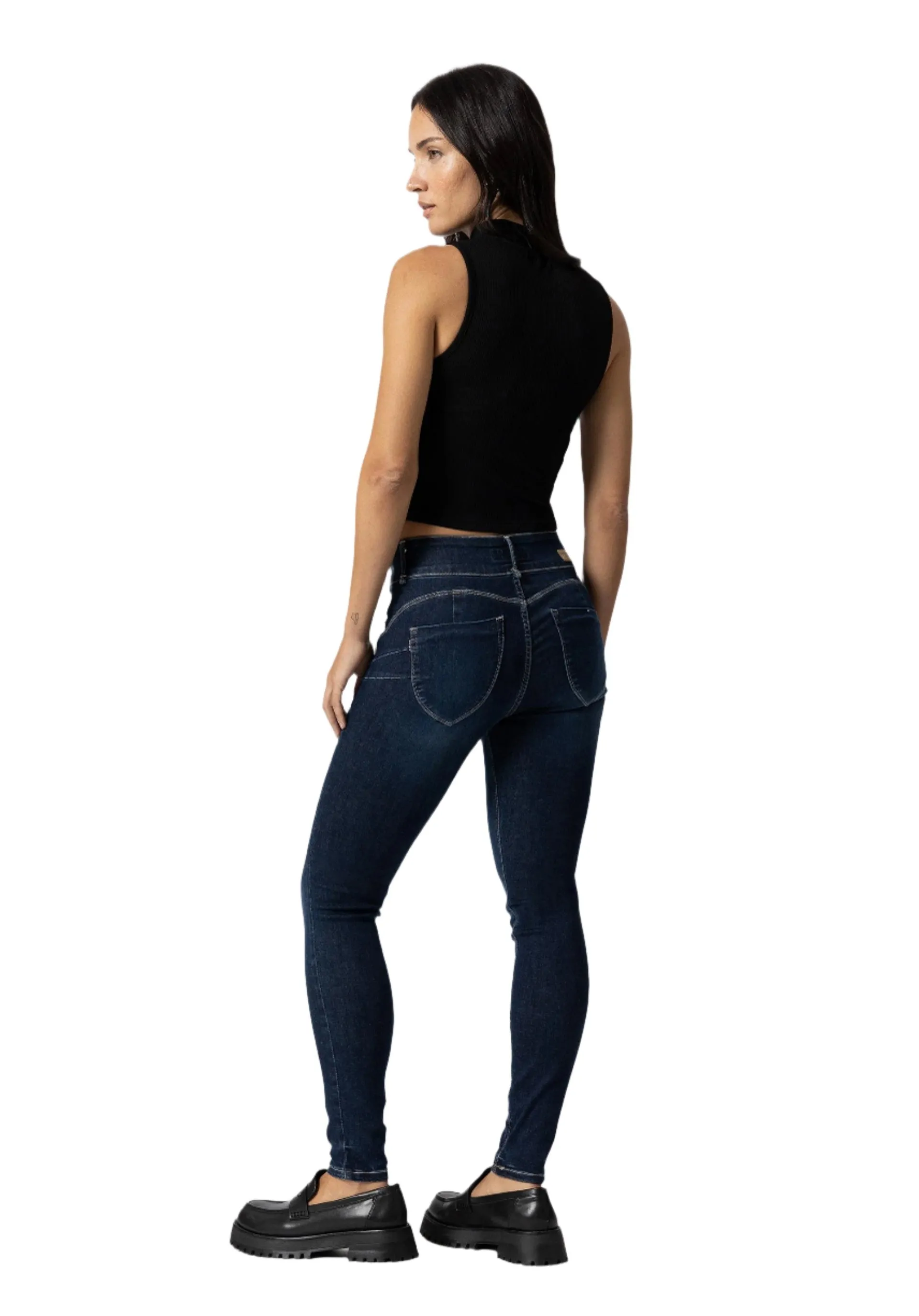 Tiffosi Womens One Size Double_Up 86 Jeans Blue