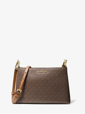 Trisha Medium Logo Crossbody Bag | 55554