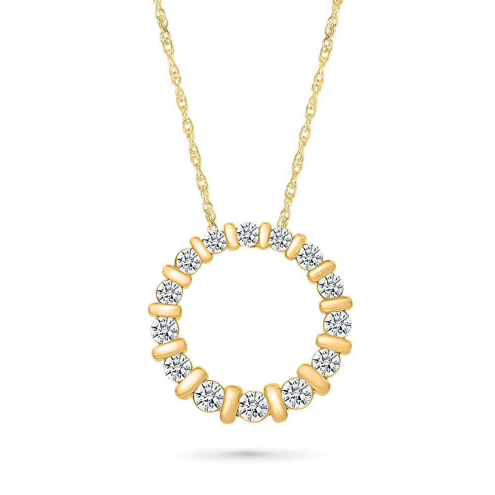Veracity Gold & Diamond Pendant