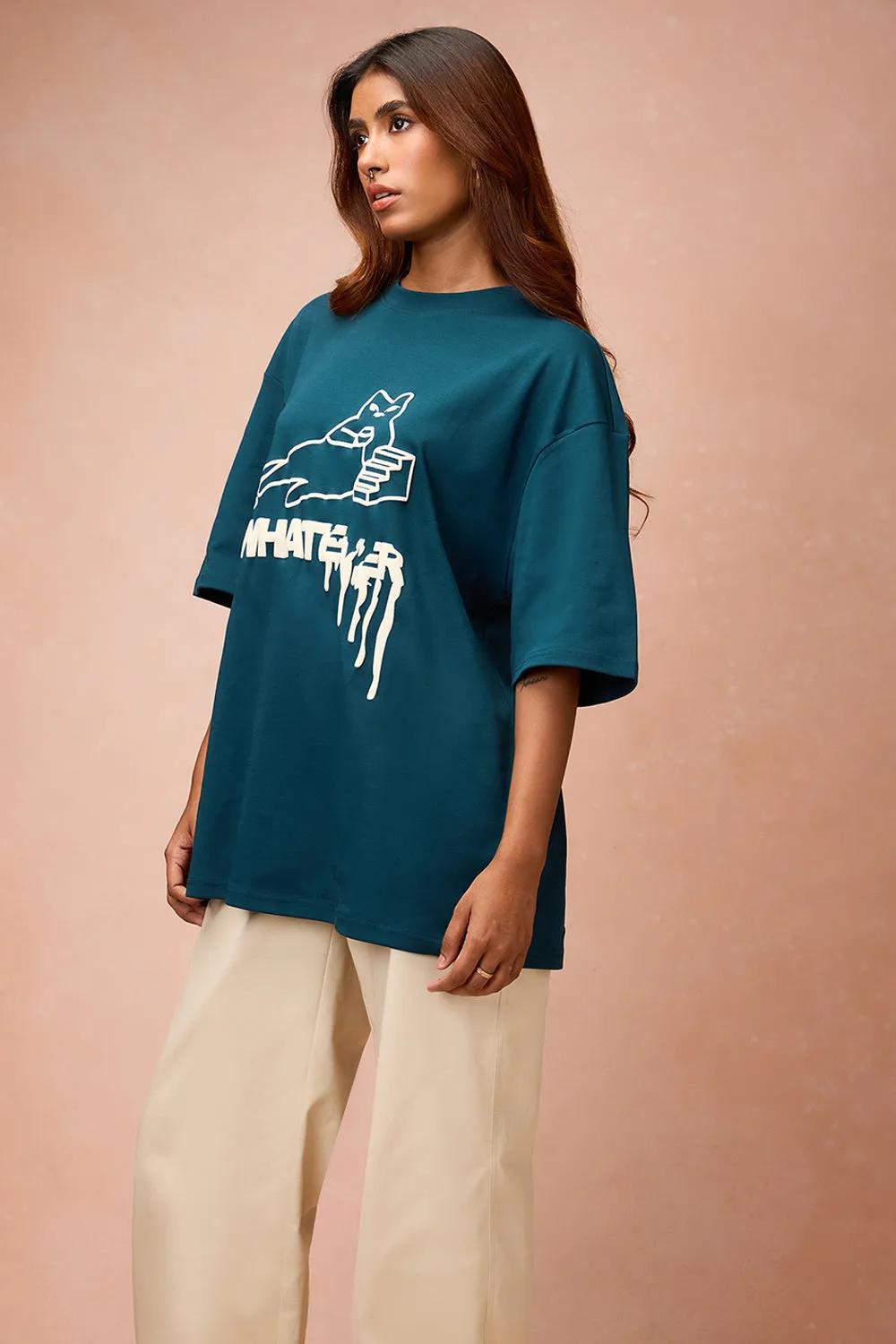 Women's Whatever! Green T-Shirt