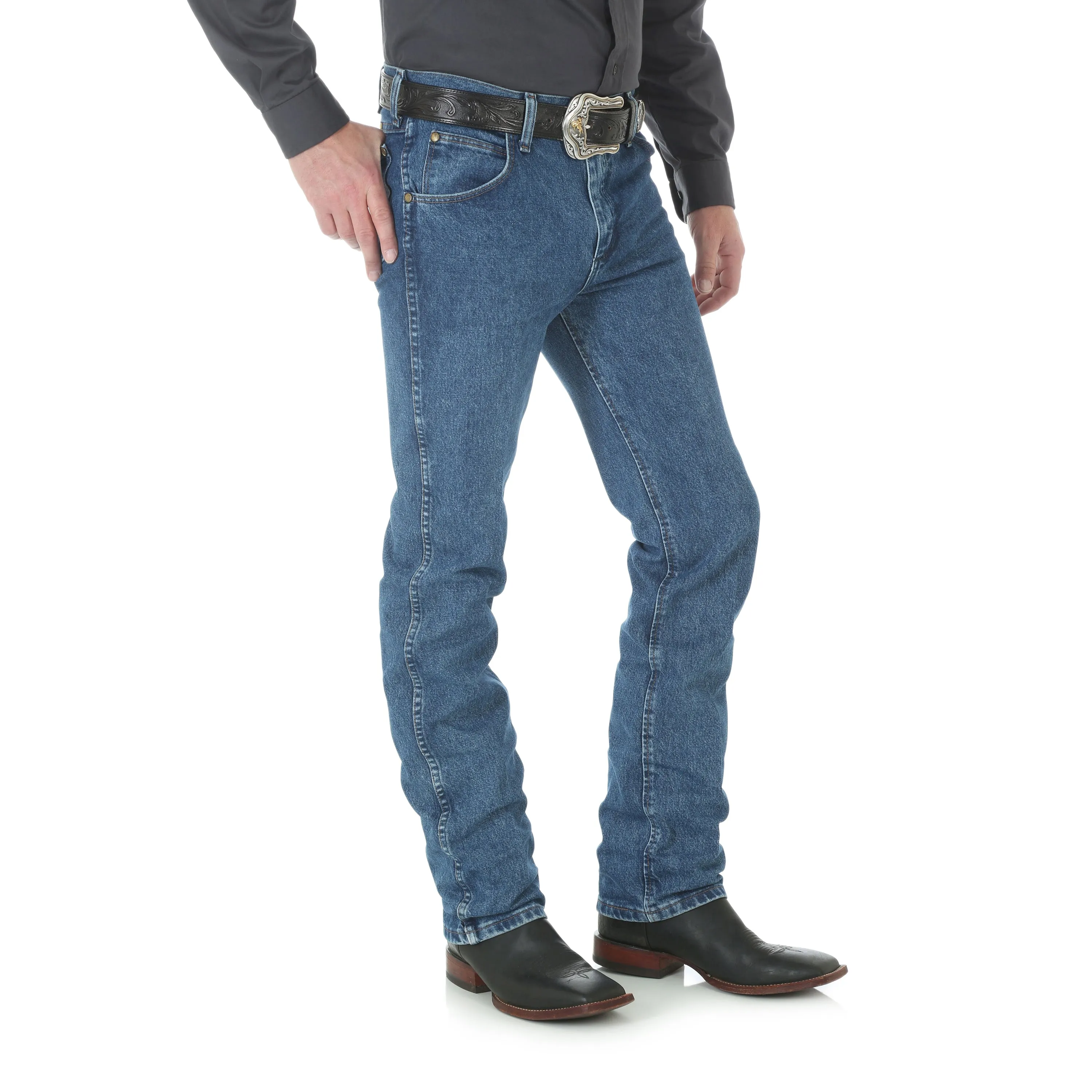 Wrangler Men's Premium Performance Cowboy Cut Slim Fit Jean