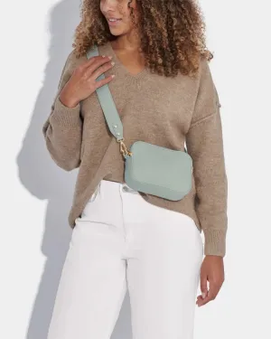 Zana Mini Crossbody Bag - Duck Egg Blue